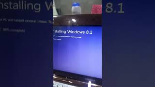 Installing Windows 81 cause why not windows windows8 netbook [upl. by Fiore107]