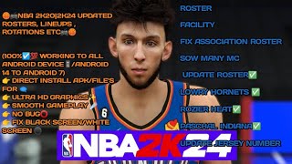 NBA2K20 TO 2K24 ROSTER DIRECT INSTALL NO NEED F1VM WORK A11 TO 14 [upl. by Iturhs304]