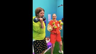 EDIBLE WEIGHTS PRANK 😍 123go food pranks funny [upl. by Arlena]