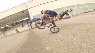 BMX FLATLAND BRASIL  RÔMULO GUERRA BIKE [upl. by Piefer]