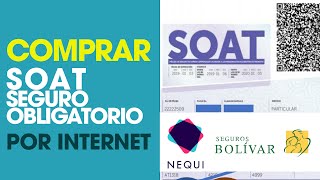 CÓMO COMPRAR SOAT POR INTERNET 2024  Rápido y seguro [upl. by Maxim895]