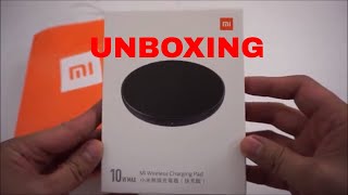 Xiaomi Mi Wireless Charging Pad Unboxing [upl. by Adrell411]