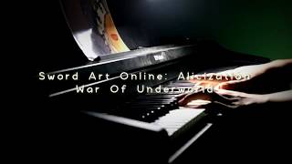 Sword Art Online Alicization  War of Underworld ED1  Unlasting PIANO [upl. by Asennav]