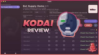 Kodai AIO Review amp Tutorial  BEST AIO SNEAKER BOT 2021 [upl. by Ahso580]