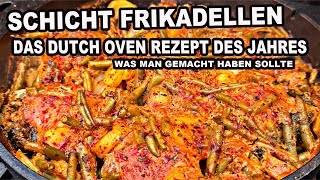 Schicht Frikadellen das Dutch Oven Rezept des Jahres  The BBQ BEAR [upl. by Iatnwahs]