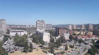 Kragujevac panorama leto [upl. by Sihtam959]