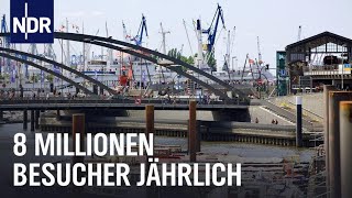 Hamburg Touristenmagnet Landungsbrücken  Die Nordreportage  NDR Doku [upl. by Assilym908]