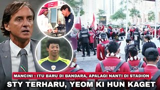 Mancini Benar Kan Fans Indonesia Ada DimanaMana  Sambutan Spesial yg Buat STY amp Yeom Ki Hun Kaget [upl. by Hyacinthie]