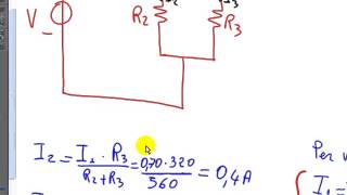 Esercizio con il partitore di corrente [upl. by Radec]