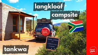 Campsite Review Langkloof Camp Tankwa Karoo National Park Camping in South Africa [upl. by Arakawa]