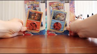 Opening 2 Pokemon Battle Styles Blister Packs  Charmander amp Arrokuda [upl. by Delanie]