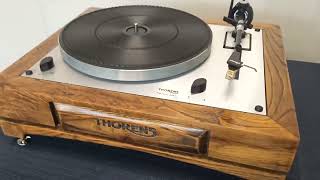 Thrace Arc Thorens Td 166 mk2 New plinth [upl. by Liagibba552]