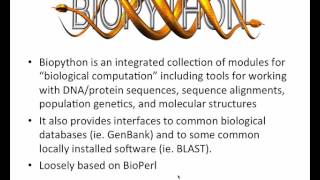 IBB 4 Biopython [upl. by Fleck]