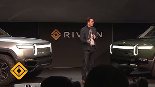 R1T amp R1S Reveal  Electric Adventure Vehicles  Rivian [upl. by Naimad65]