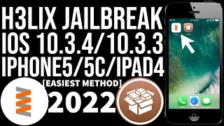 How to Install H3lix Jailbreak iOS 10341033  iPhone 55ciPad 4 Jailbreak 10331034  2022 [upl. by Ihcekn897]