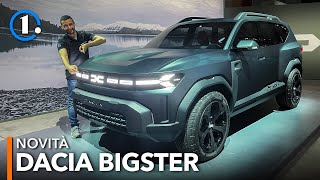 Dacia Bigster  Il prototipo del SUV che arriva nel 2025 [upl. by Iralam]