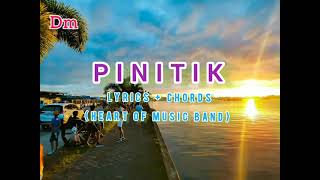 Pinitik Lyrics chords [upl. by Atiuqcir]