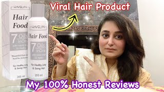 My 100 Honest Reviews About Viral Hair OilHavelyn Hair Food Hair Oil  Does this oil stop Hairfall [upl. by Mayfield]