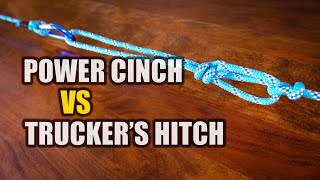 Is the POWER CINCH better than the TRUCKERS HITCH [upl. by Muire]