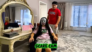 BEST SCARE CAM Priceless Reactions 2024😈66  Funny Videos TikTok🤣🤣  CoCo Scare Cam [upl. by Serg]