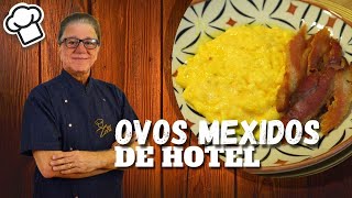 Como fazer ovos mexidos de hotel  Cozinha básica  Chef Zeca [upl. by Ringo952]