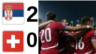 Serbia vs Switzerland Match  Nations League Matches  Sırbistan vs İsviçre Maçı  Uluslar Ligi Maçı [upl. by Aliehc]