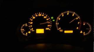 Toyota Avensis 16 Speed Test 2 200 kmh [upl. by Ati]