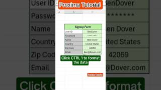 Smart way to use ms excel  tops and tricks shortvideo excel shorts microsoft [upl. by Assiruam769]