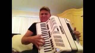 Jazz accordion Luis Espindola  quotPennies From Heavenquot [upl. by Anoynek]