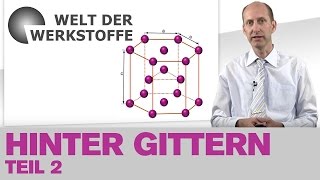 Die Welt der Werkstoffe Hinter Gittern Teil 2 Gittertypen und Gitterfehler [upl. by Marve]