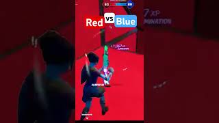 Fortnite Red vs Blue Rumble fortnite fortniteshorts [upl. by Cece604]