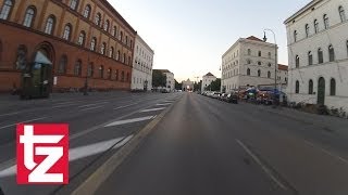 WM 2014  Deutschland gegen Ghana Eine Videotour durch Münchens Straßen [upl. by Callahan]