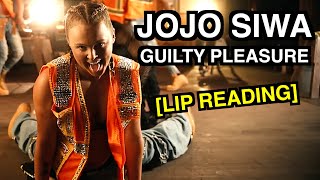 JoJo Siwa  Guilty Pleasure Lip Reading [upl. by Ardnad]