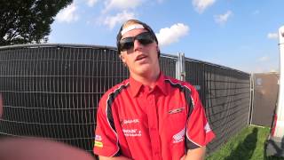 Filip Thuresson talks Zwarte Cross 2014 [upl. by Merta]