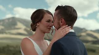 Savannah  Alex  Copper Rose Ranch MT  Wedding Video [upl. by Hali]