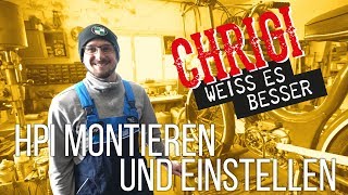 Chrigi weiss es besser HPI montieren und einstellen  Mofakultch [upl. by Nilrak]