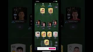 Martinez Full Squad😂😂😂 football fifa fifamobile team fcmobile smoqgames24 smoqgames [upl. by Baggs]