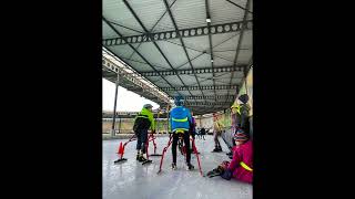 Frameschaatsen Duosport Stichting Gehandicapte Kind 20222023 [upl. by Enirolf148]