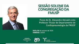 Posse do Professor Titular Alexandre Abizaid na FMUSP [upl. by Gunthar]