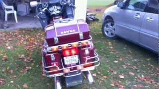 1980 Honda Goldwing gl1100 with mac exhaust [upl. by Dhumma]