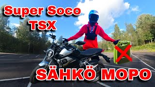 SUPER SOCO TSX SähköMopo Testi [upl. by Fridlund]