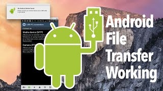 Android file transfer not working fixed on my Mac finally [upl. by Eiramik184]