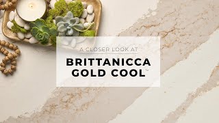 Cambria Quartz Design Brittanicca Gold Cool™ [upl. by Anaidirib598]