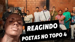 REACT  Poetas no Topo 4 [upl. by Elletse]