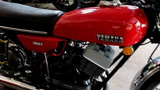 RD350 YAMAHA TWO STROKE TEST RIDING THE GIANT KILLER in 4K [upl. by Dall532]