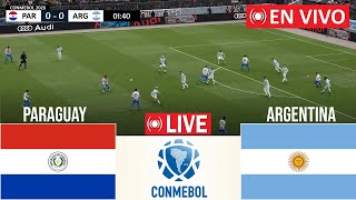 🔴 Paraguay vs Argentina EN VIVO  Eliminatorias 2024 [upl. by Thorstein]