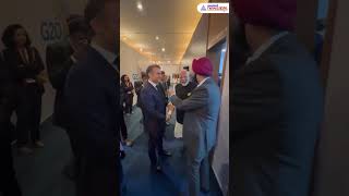 PM Modi Meets President Macron Strengthening IndiaFrance Ties at G20 Summit in Brazil [upl. by Drooff]