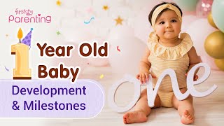 1 Year Old Baby  Development and Milestones [upl. by Mame]