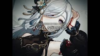 Angel Numbers  Chris Brown Amapiano Remix by PGO X PREECIE  Slowed  Reverbed [upl. by Skvorak]