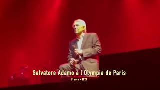 Salvatore Adamo à lOlympia 2024  Concert à Genève Suisse [upl. by Joya]